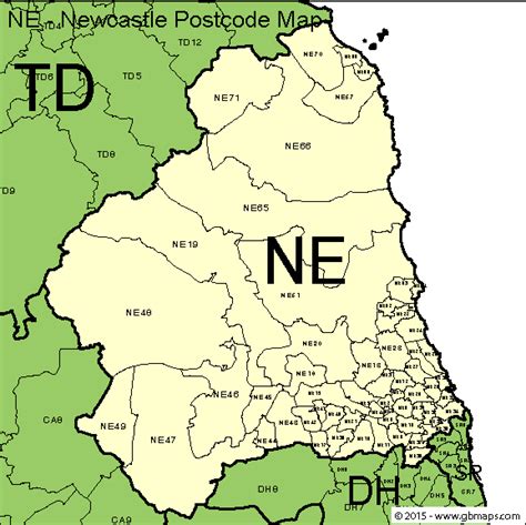 Postcodes in North Shields, North Tyneside